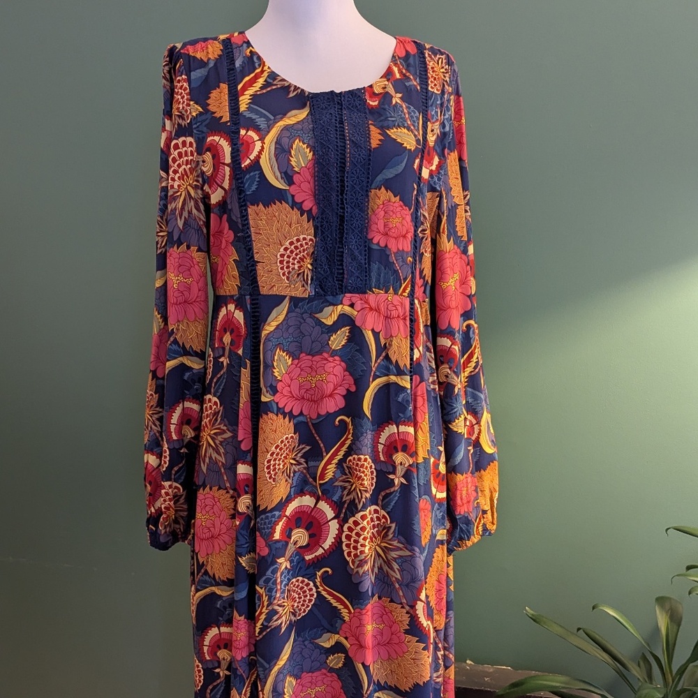 JAASE Floral Maxi Dress Bohemian